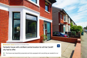 Maindy House - Home close to City Centre + parking